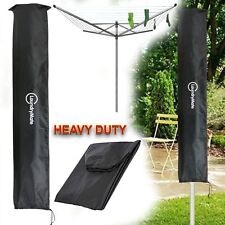 Waterproof Heavy Duty Rotary Washing Line Cover Clothes Airer Garden Parasol UK