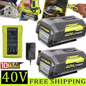 NEW 6Ah For Ryobi 40V High Capacity OP4050 New 8Ah Battery OP4060 OP4026 OP40401 - Picture 1 of 16