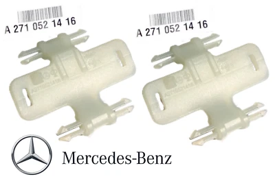 GENUINA Guía de cadena de distribución izquierda y derecha para MERCEDES C250 SLK250 (2012-2015) x2 Foto 1 de 2