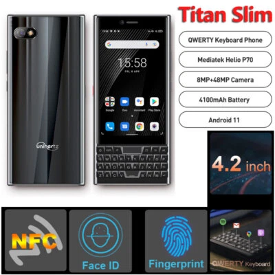 Unihertz Titan Slim Sleek QWERTY 4.2" 4G Smartphone Android 11 - New UNopened - Image 1 of 4
