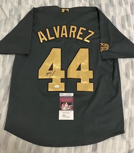 Maglietta All Star Game Yordan Alvarez firmata 2022 Astros autografata JSA COA - Foto 1 di 5