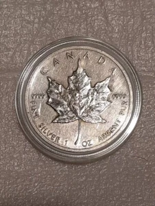 1988 1oz Silver Maple .9999 - Picture 1 of 4