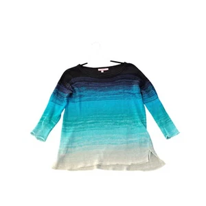 Calypso St Barth Women's Sweater Top Open Knit Linen Size XS Coastal Beach - Picture 1 of 8