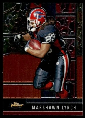 2008 Finest Marshawn Lynch Buffalo Bills #28 - Image 1 of 2