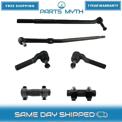 Nuevo kit de barras de amarre de dirección y manguitos de ajuste para Ford F250 1995-1997 Foto 1 de 4