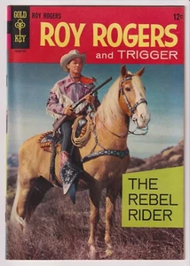 1958 GOLD KEY COMICS ROY ROGERS AND TRIGGER #1 IN VF+ CONDITION - Picture 1 of 2