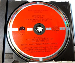 Grover Washington Jr. Paradise (CD 1985) W german target smooth edge jewelcas - Picture 1 of 5
