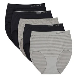 Ellen Tracy Women's 5-Pack Seamless Brief - Picture 1 of 29