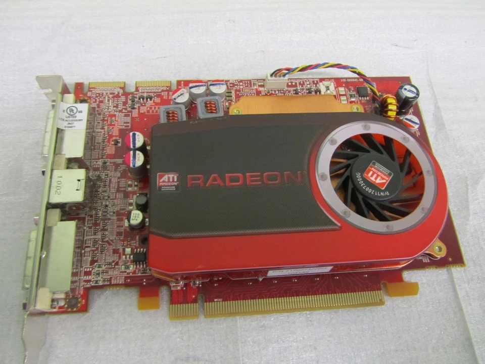 OEM Dell (M639J) ATI Radeon HD 4670 512MB DDR3 Dual DVI PCI-e x16 Video Card - Image 1 of 3