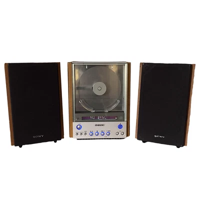 Radio reproductor de micro CD Sony CMT-EX1 con altavoces ¡sin control remoto!!LEER DESCRIPCIÓN!! Foto 1 de 4