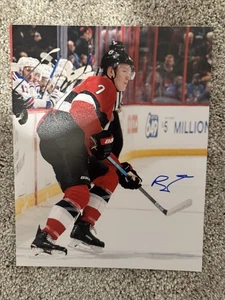 Brady Tkachuk Signed 8x10 W/COA SENATORS - Picture 1 of 1
