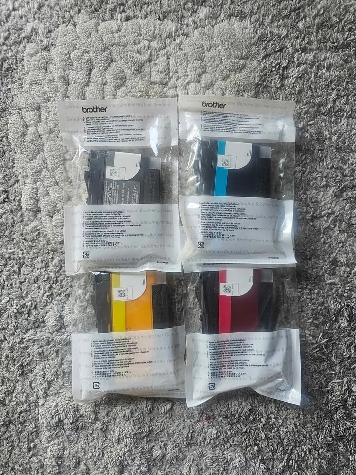 BROTHER SP-01 OEM CMYK 47ML SUBLIMATION INK SET 4 COLORS FOR SP-1 PRINTER NEW - Image 1 of 1