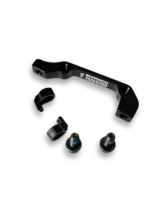Shimano SM-MA-R160P/S Rear Disc Brake Adapter — IS to POST 160 mm, Black - Image 1 of 4