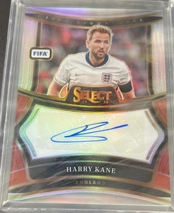 2024-25 Panini Select FIFA - Firmas Harry Kane #S-HK Silver Prizm (AU) - Imagen 1 de 2