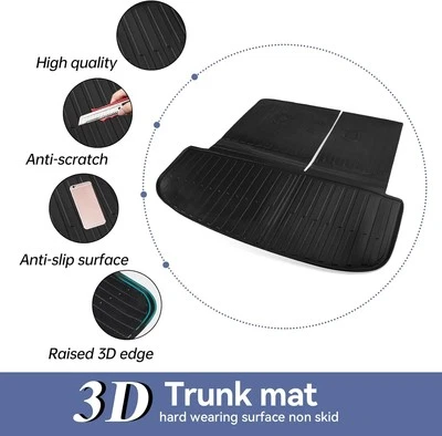 Cargo Liner Custom Trunk Mats for Kia Telluride 2020-2025 - Image 1 of 4