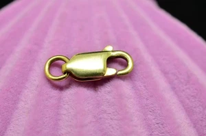 14 Karat Gelbgold Karabinerverschluss 11,5 mm x 4,5 mm 0,6 g - Bild 1 von 4