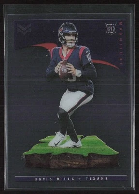 2021 Panini Chronicles Magnitude Davis Mills #MAG-14 Houston Texans - Image 1 of 2