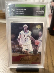 2003-04 LeBron’s Diary Upper Deck LeBron James #lj1 Degree Gem Mint 10 - Picture 1 of 2