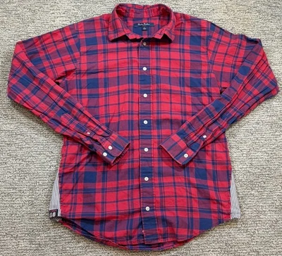 Camisa Brooks Brothers para niños con botones polar a cuadros algodón manga larga grande Foto 1 de 4