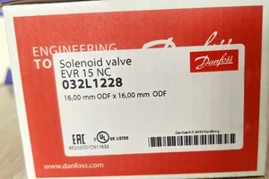 1PC- Danfoss 032L1228 Solenoid valve, EVR 15, Solder, ODF, Function: NC- NEW - Picture 1 of 4
