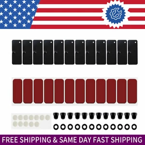 Rear Window Louver Hardware Accessories Kit for Ford Mustang/Challenger/Camaro - Picture 1 of 9