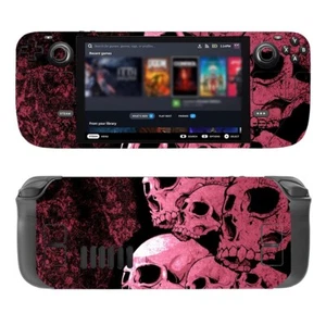 Schädel Totenkopf Skull Skin Aufkleber Stickers Schutzfolie Für Steam Deck Vinyl - Picture 1 of 1