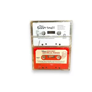 Disney’s Main Street Electrical Parade And Buddy Songs Cassette Tapes - Picture 1 of 2