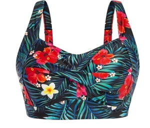 Hanna Nikole Women Plus Size Twist Front Bikini Bathing Suit 20W - Picture 1 of 5