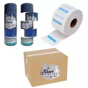 The Shave Factory Neck Strips - 50 Roll, 5000 Strips - Picture 1 of 3