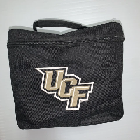 UCF Knights Lunch Bag Lunchbox Black  Cooler Cover