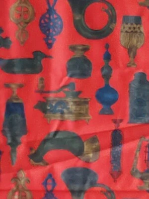 Tecido de mistura de algodão Schwartz Liebman têxteis Schwartz novo/não lavado 4yds - Imagem 1 de 4