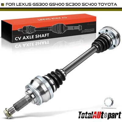 CV Axle Assembly for Toyota Supra Lexus GS300 GS400 GS430 SC400 SC430 Rear Left - Image 1 of 4