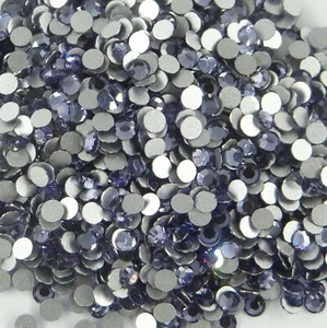 SS10 PR TA *** 50 strass Preciosa fond plat SS10 (2,80mm) TANZANITE - Picture 1 of 4