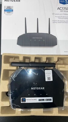 NETGEAR AC1750 Smart WiFi Router - WiFi 5 Dual Band Gigabit (R6350) - Image 1 of 2