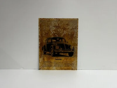 Cuadro vintage anni 70/80,realizado en hierro con tratamiento de oxido,37x50 cm - Imagen 1 de 4