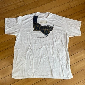 NUEVO CON ETIQUETAS Fanatics NFL Pro Line Los Angeles LA Rams Camiseta Blanca Hombres Talla 3XL - Imagen 1 de 6