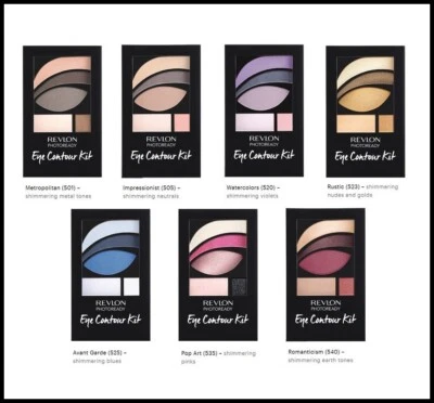 Revlon Photoready Eye Contour Kit Primer Eyeshadow Palette 0.1oz YOU CHOOSE - Image 1 of 2