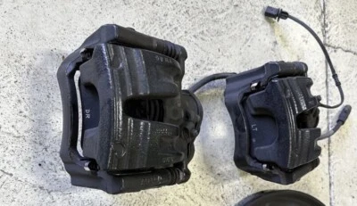 AUDI SQ7 SQ8 Brake System Kit Calipers Carriers Pads Rear 2020+ S8 S6 S7 - Image 1 of 3