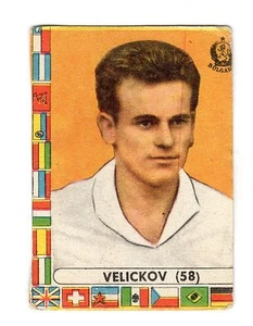 FIGURINA CALCIATORI LAMPO CILE 62 BULGARIA VELICKOV (NR 58) MAI ATTACCATA - Picture 1 of 1