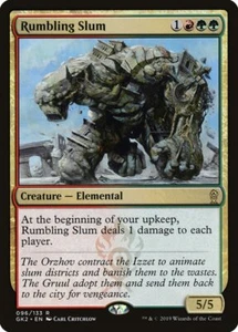 Rumbling Slum [Ravnica Allegiance Guild Kit] Magic MTG - Picture 1 of 1