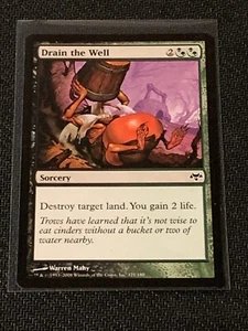 Magic the Gathering Eventide Drain the Well - Picture 1 of 2