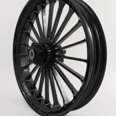 Turbine Forged Black 21" Wheel for Harley-Davidson Motorcycles Low Rider ST - Image 1 of 3