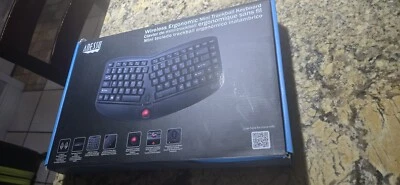 Adesso Tru-Form Media 3150 - 2.4 GHz Wireless Ergo Trackball Keyboard.  - Image 1 of 4
