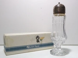 *VINTAGE* Waterford Crystal SUGAR SHAKER / CHESSE MUFFINEER 7 7/8" Made Ireland - Picture 1 of 8
