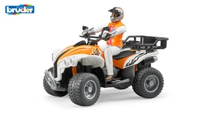 Bruder 63000 BWorld Quad with Driver 1:16 scale toy quad bikes farm toys farming - Picture 1 of 8
