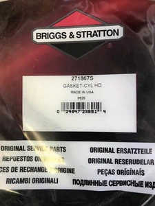 4 New in Package Briggs and Stratton 271867S Cylinder Head Gaskets - Picture 1 of 1