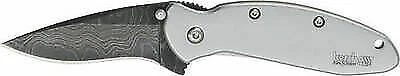 Kershaw Knives 1620dam AO Scallion Linerlock Knife Damascus Steel Blade - 0007