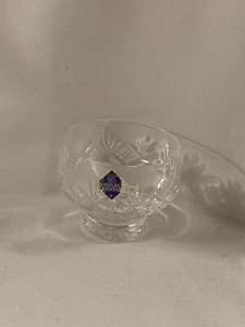 Edinburgh Crystal Footed Pedestal bowl 5cm tali 5cm Height 7cm wide vintage VGC - Picture 1 of 7