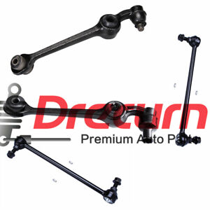 4PC Front Lower Control Arm Sway Bar Link SET For Chrysler LHS 300M Intrepid