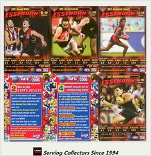 2006 AFL Teamcoach Trading Cards How To Play Team set Essendon (10)*